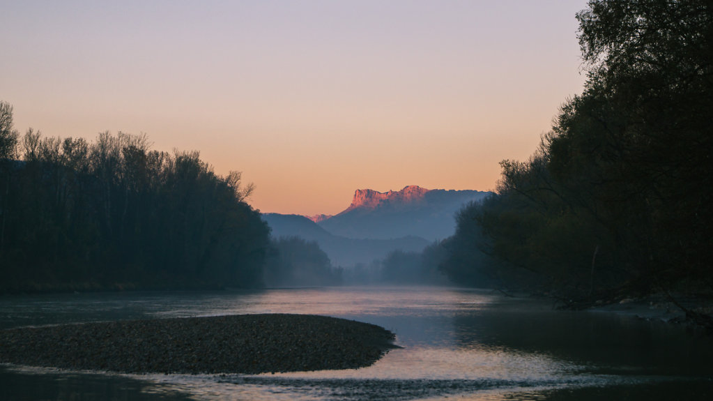 Le Vercors au petit matin