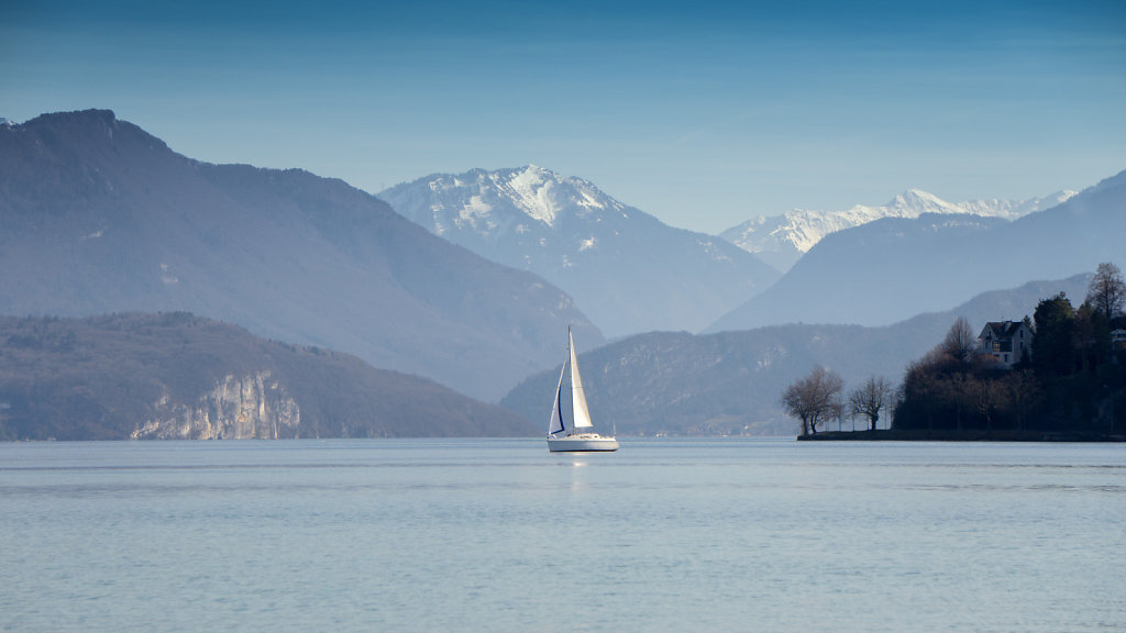 Le lac d'Annecy